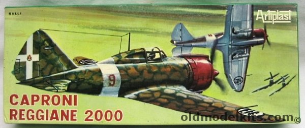 Artiplast 1/50 Caproni Reggiane Re-2000 plastic model kit